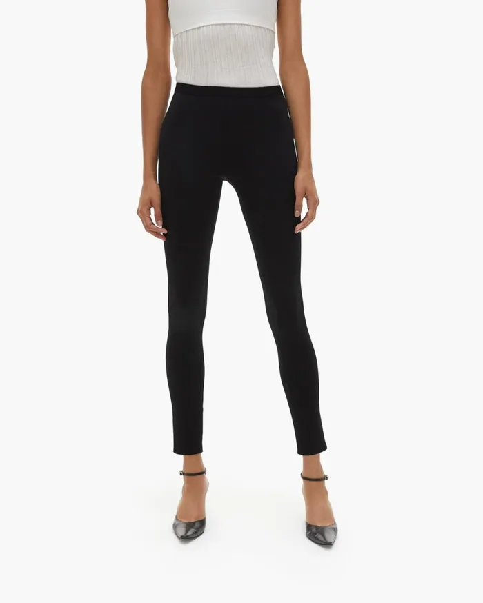 Women Scuba Legging Black Helmut Lang Pants