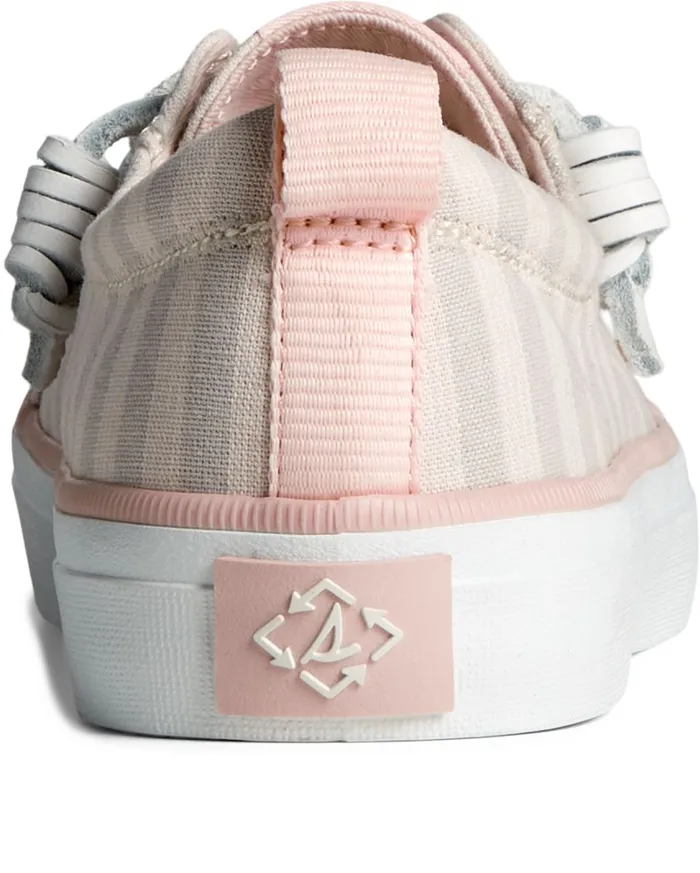 Women SeaCycled Crest Vibe Striped Textile Sneaker Grey Sperry Sneakers Women SeaCycled Crest Vibe Striped Textile Sneaker Grey Sperry Sneakers