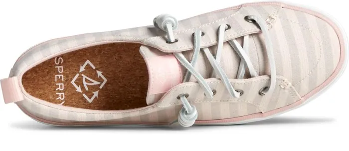 Women SeaCycled Crest Vibe Striped Textile Sneaker Grey Sperry Sneakers Women SeaCycled Crest Vibe Striped Textile Sneaker Grey Sperry Sneakers