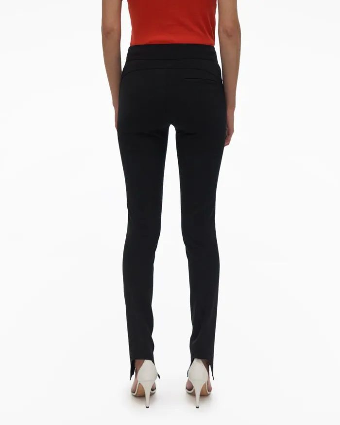 Women Seamed Legging Black Helmut Lang Pants
