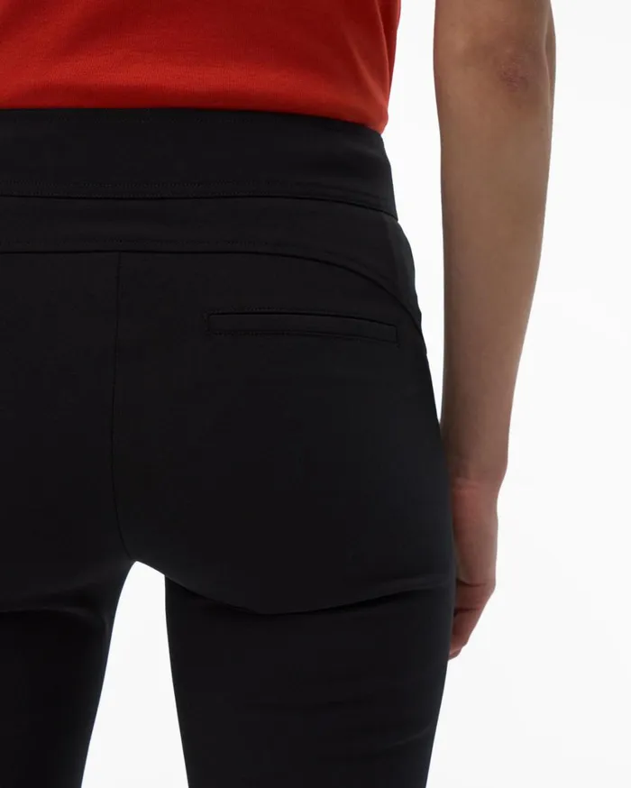 Women Seamed Legging Black Helmut Lang Pants