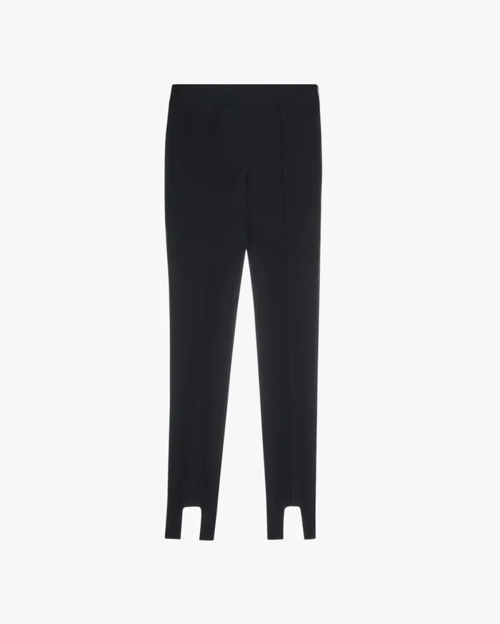 Women Seamed Legging Black Helmut Lang Pants