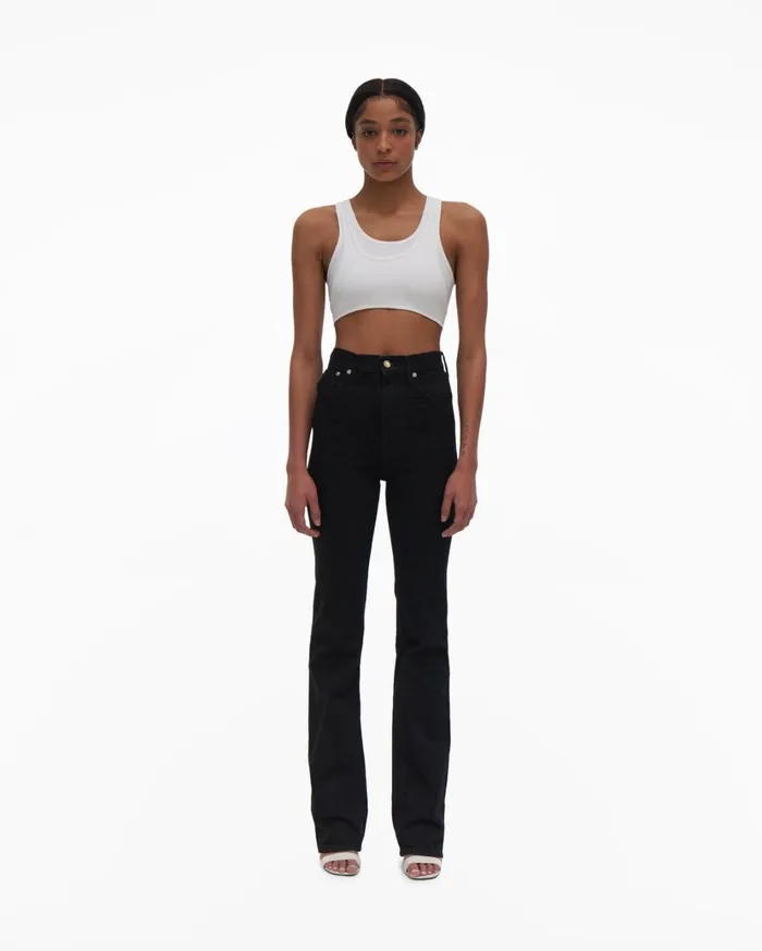 Women Seamless Bra Optic White Helmut Lang Tops