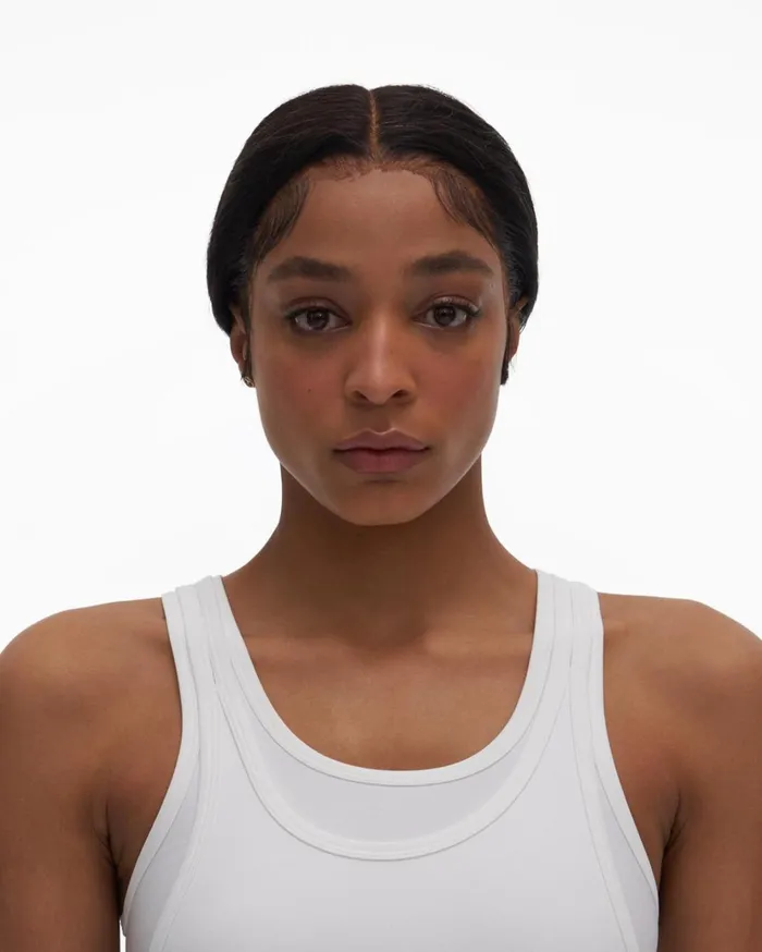 Women Seamless Bra Optic White Helmut Lang Tops