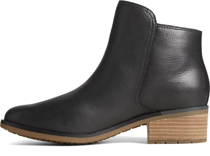 Women Seaport Storm Water Resistant Leather Boot Black Sperry Boat Shoes Women Seaport Storm Water Resistant Leather Boot Black Sperry Boat Shoes