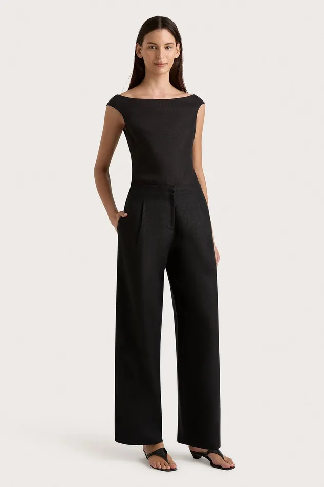 Women Sela Pant Black Faithfull The Brand Pants Women Sela Pant Black Faithfull The Brand Pants