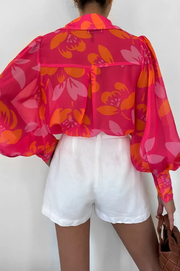 Women Shirts and Blouses Runaway The Label Fleetwood Blouse Amisha Pink Women Shirts and Blouses Runaway The Label Fleetwood Blouse Amisha Pink