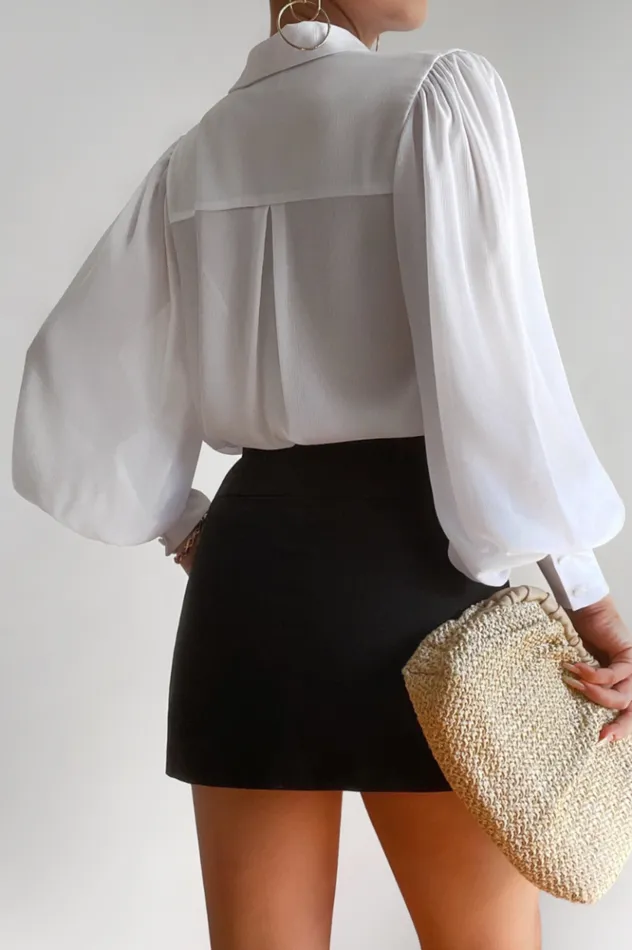 Women Shirts and Blouses Runaway The Label FLEETWOOD BLOUSE Blanco
