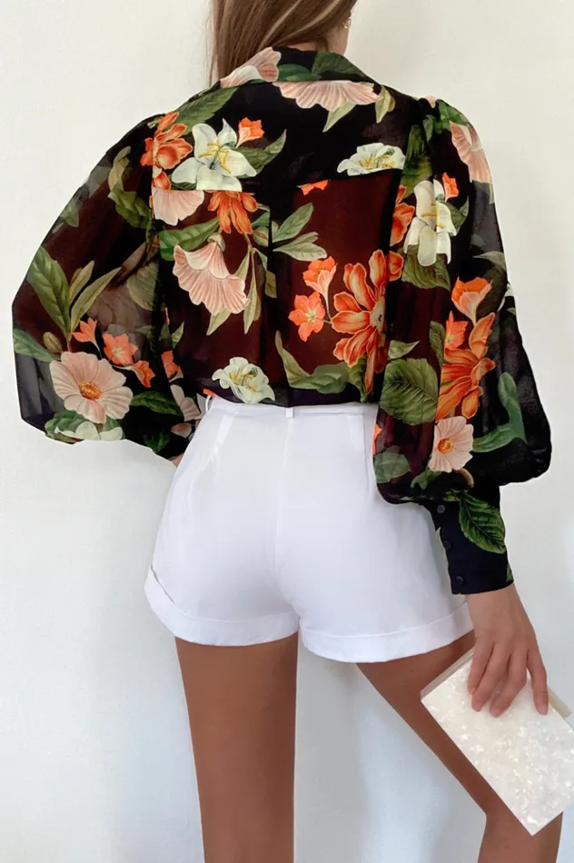 Women Shirts and Blouses Runaway The Label FLEETWOOD BLOUSE Maiori Black