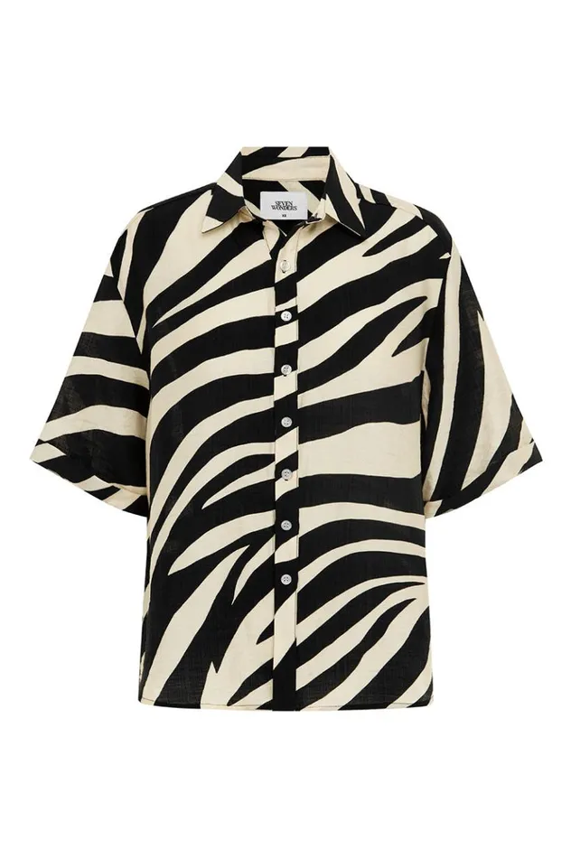 Women Shirts and Blouses Runaway The Label MOCHI SHIRT Black