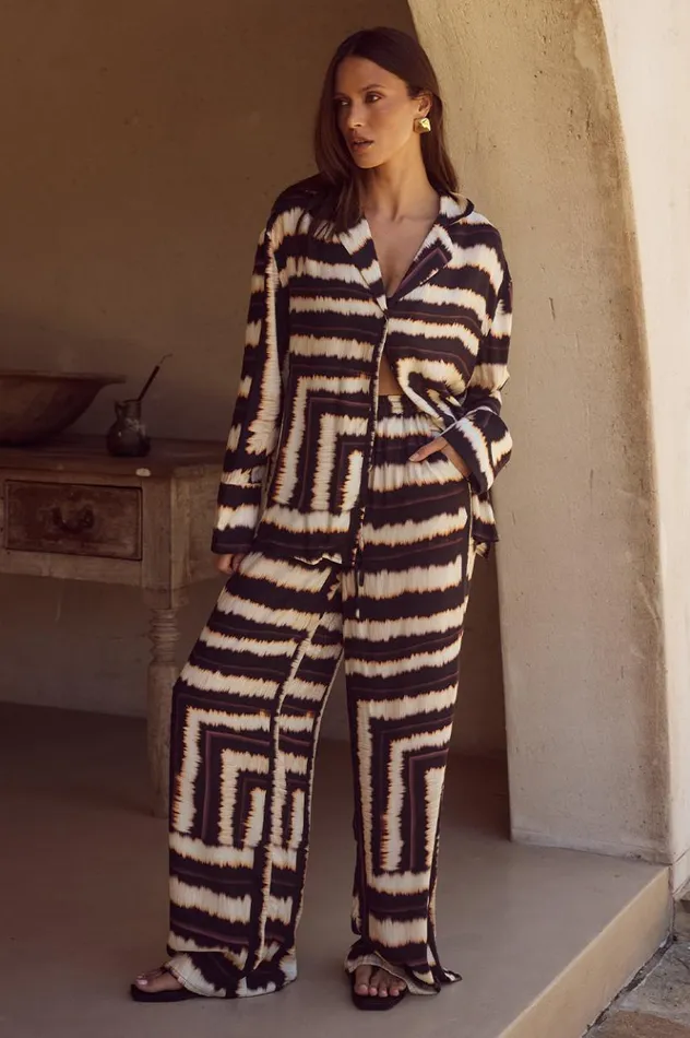 Women Shirts and Blouses Runaway The Label SOLA SHIRT Noria Print