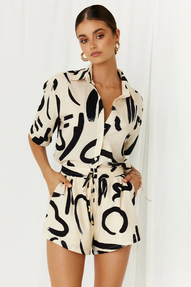 Women Shirts and Blouses Runaway The Label York Shirt Sandblack