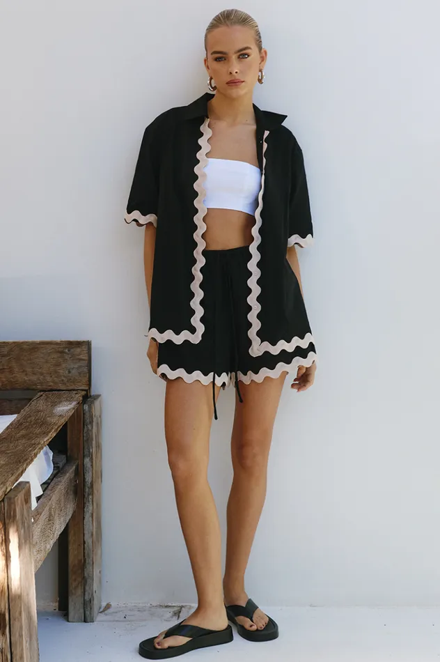 Women Shorts Runaway The Label HARRY SHORT Black