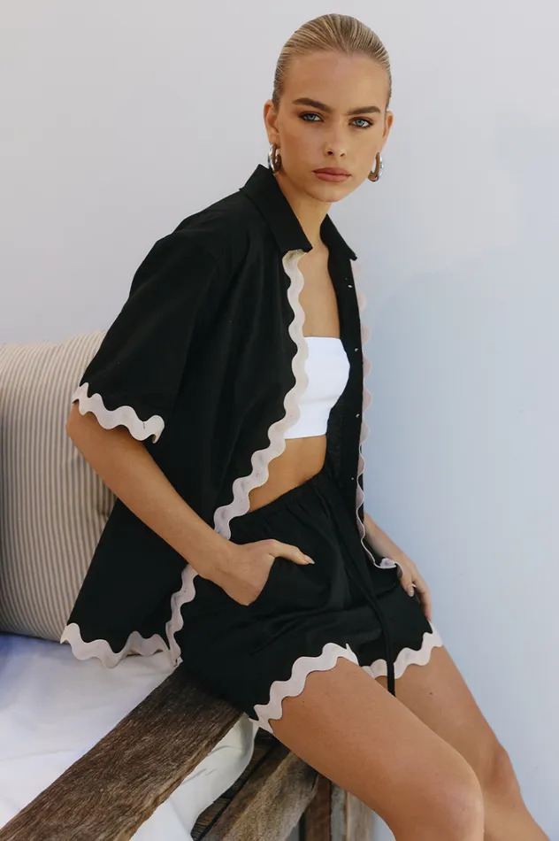 Women Shorts Runaway The Label HARRY SHORT Black