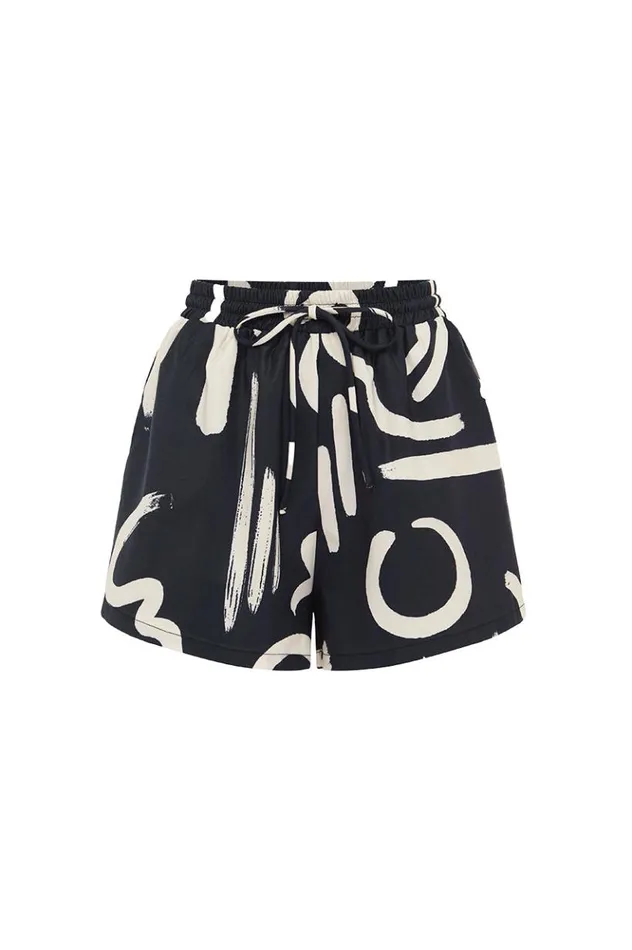 Women Shorts Runaway The Label LUISA SHORT York Black
