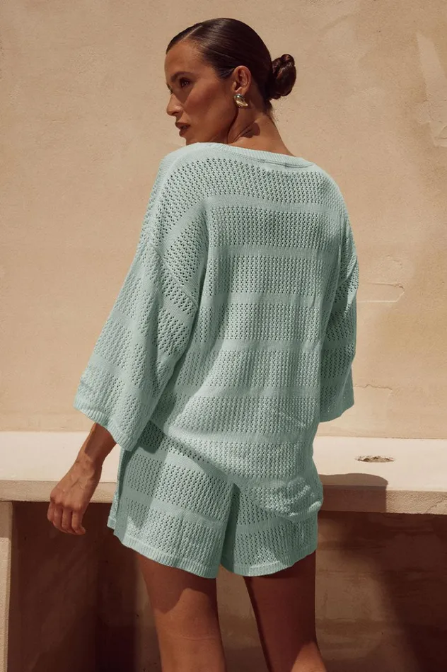 Women Shorts Runaway The Label SAMIA SHORT Sage