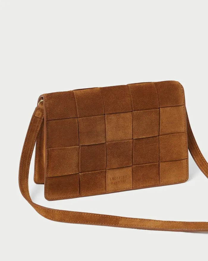 Women Shoulder Bags Loeffler Randall Delphine Cacao Suede Shoulder Bag L Crossbodies L Handbags Women Shoulder Bags Loeffler Randall Delphine Cacao Suede Shoulder Bag L Crossbodies L Handbags