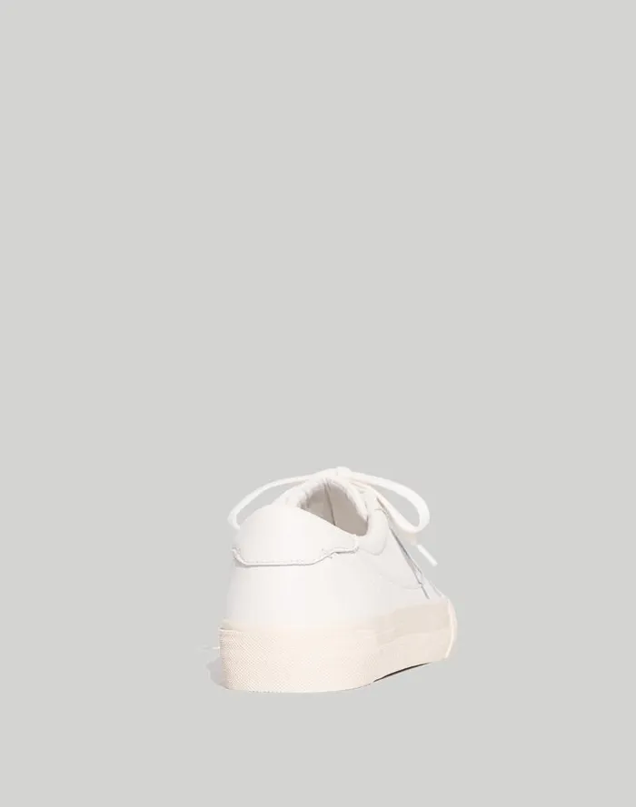 Women Sidewalk LowTop Sneakers Pale Parchment Madewell Sneakers