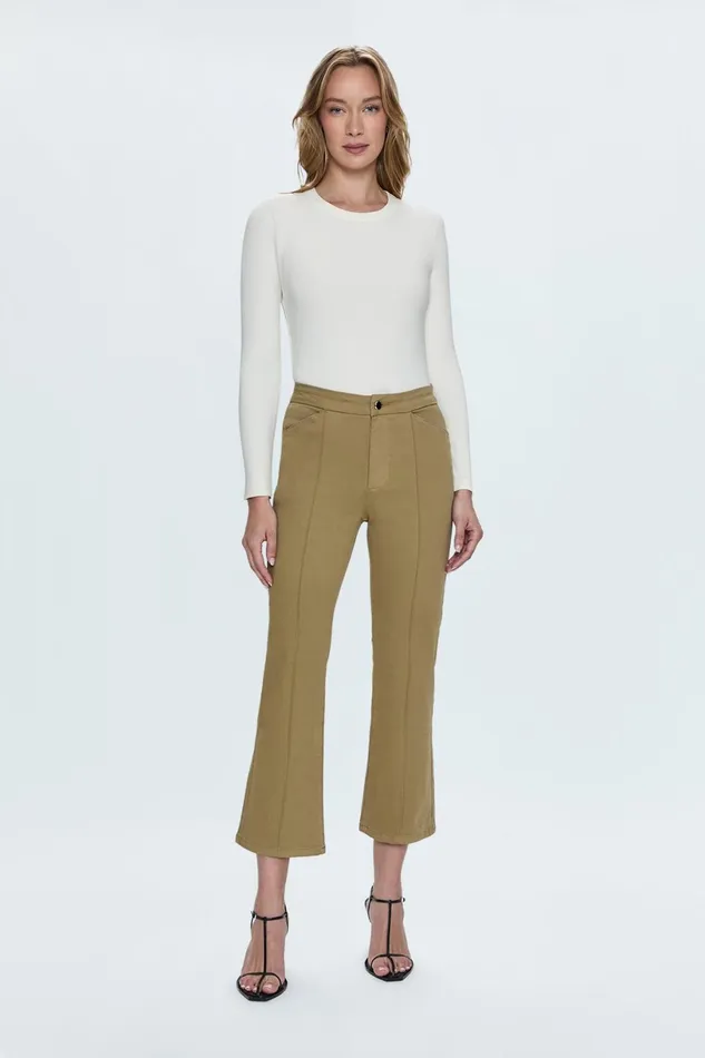 Women Simone Pant 8211 Khaki Pistola Denim Pants