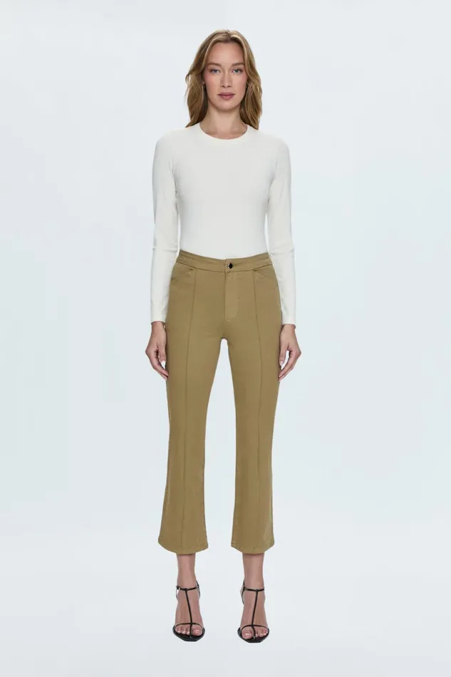 Women Simone Pant 8211 Khaki Pistola Denim Pants