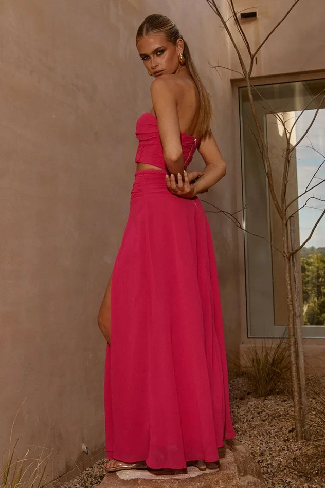 Women Skirts Runaway The Label BRADY SKIRT Fuchsia
