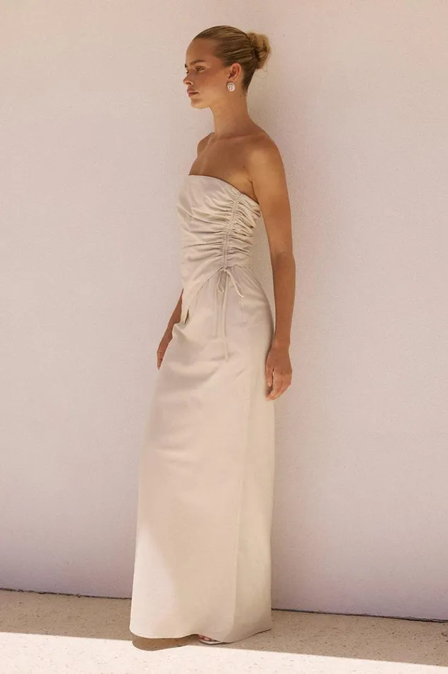 Women Skirts Runaway The Label MURILO MAXI SKIRT Sand