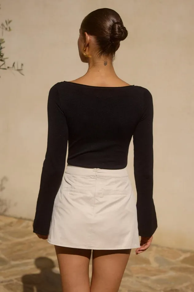 Women Skirts Runaway The Label TATUM MINI SKIRT Stone