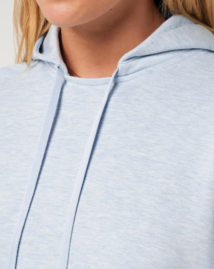 Women SKYLOFT SOFT HOOD Heather Kentucky Blue TravisMathew Hoodies and Pullovers