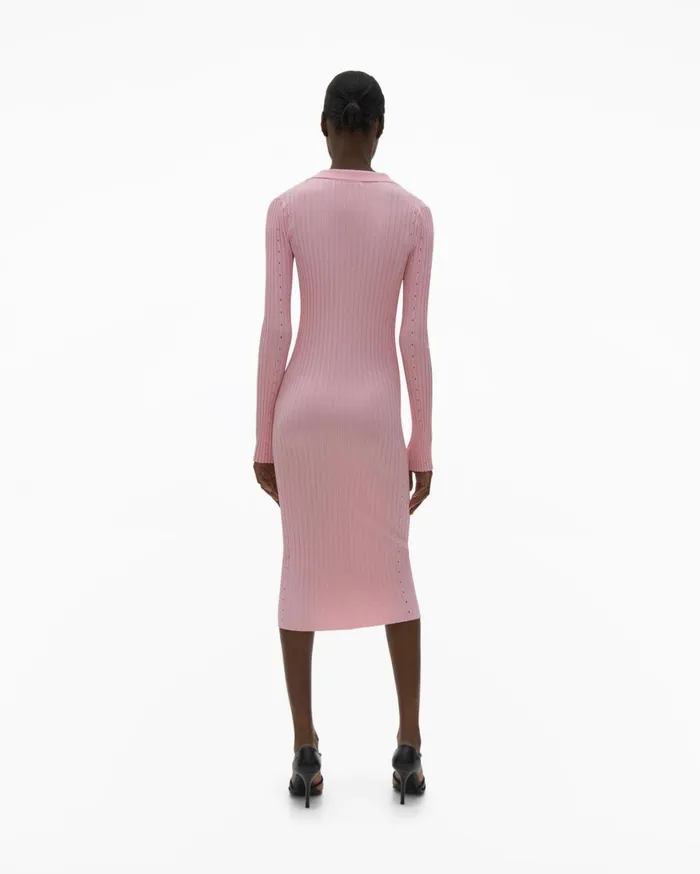 Women Slash Dress Orchid Helmut Lang Dresses