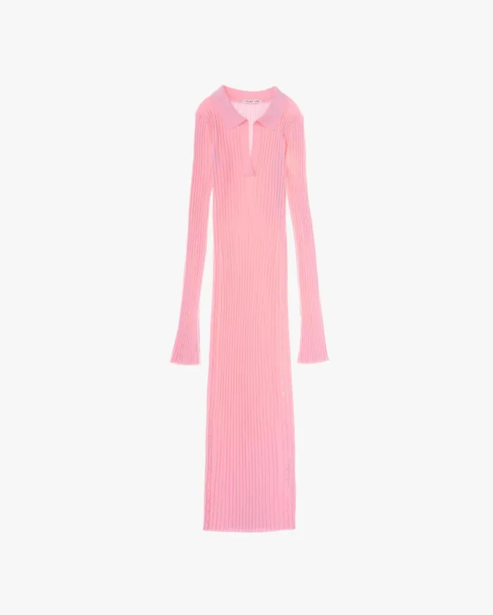 Women Slash Dress Orchid Helmut Lang Dresses