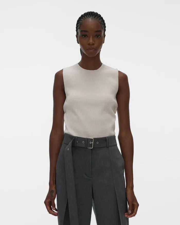 Women Slash Tank Winter White Helmut Lang Tops