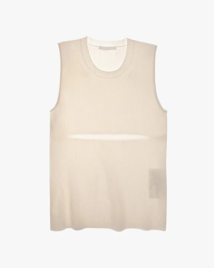 Women Slash Tank Winter White Helmut Lang Tops