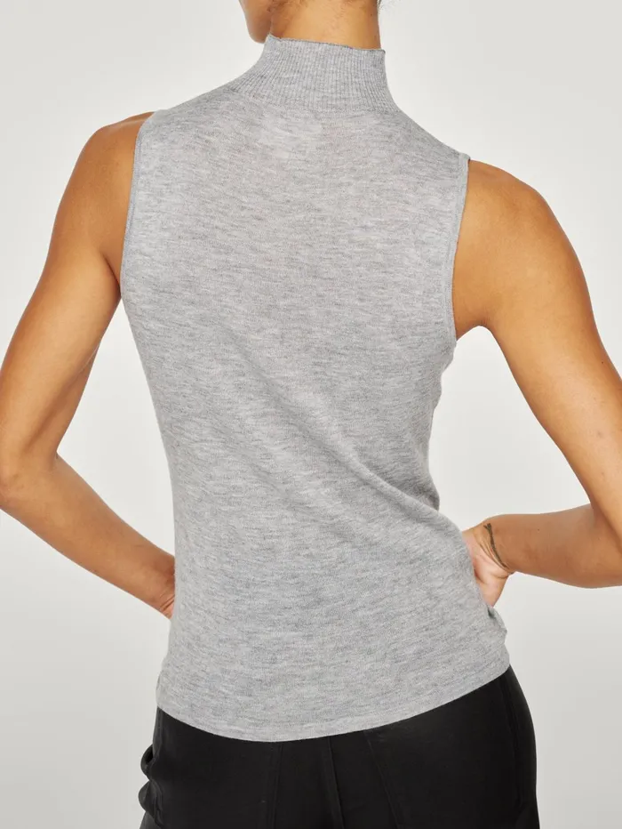 Women Sleeveless Turtleneck DL1961 Sweaters Knits