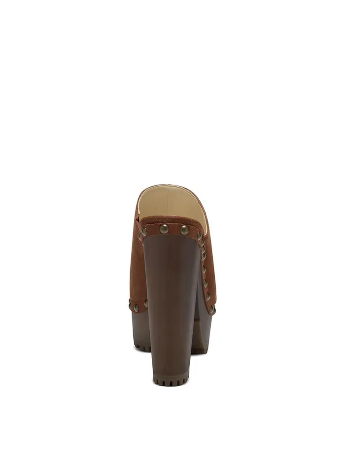 Women Slides and Mules Jessica Simpson Kouren Platform Clog In Kentucky Mud Kentucky Mud