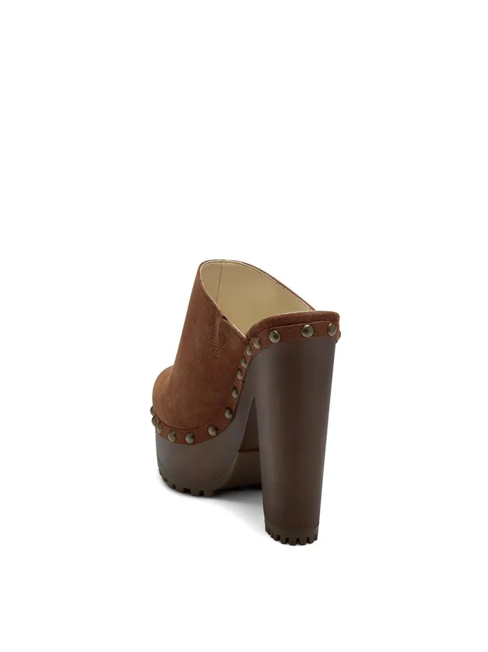 Women Slides and Mules Jessica Simpson Kouren Platform Clog In Kentucky Mud Kentucky Mud