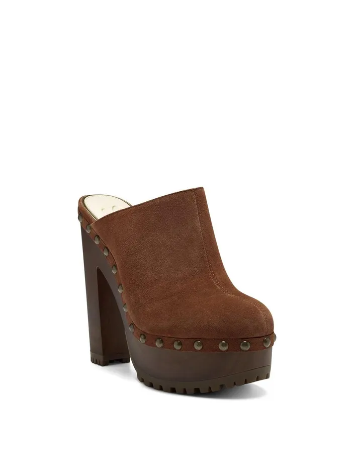 Women Slides and Mules Jessica Simpson Kouren Platform Clog In Kentucky Mud Kentucky Mud