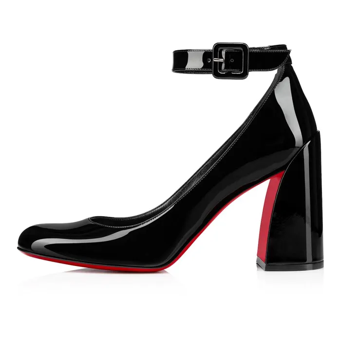 Women So Sab 85 Mm Pumps 8211 Patent Calf 8211 Black Black Christian Louboutin Pumps