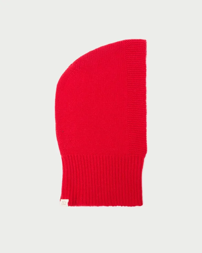 Women Soft Accessories Loeffler Randall Jimi Red Cashmere Balaclava