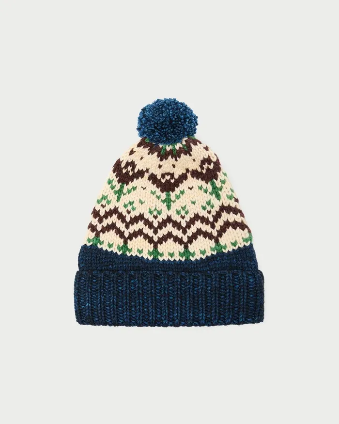 Women Soft Accessories Loeffler Randall Macelyn Navy Tulip Beanie