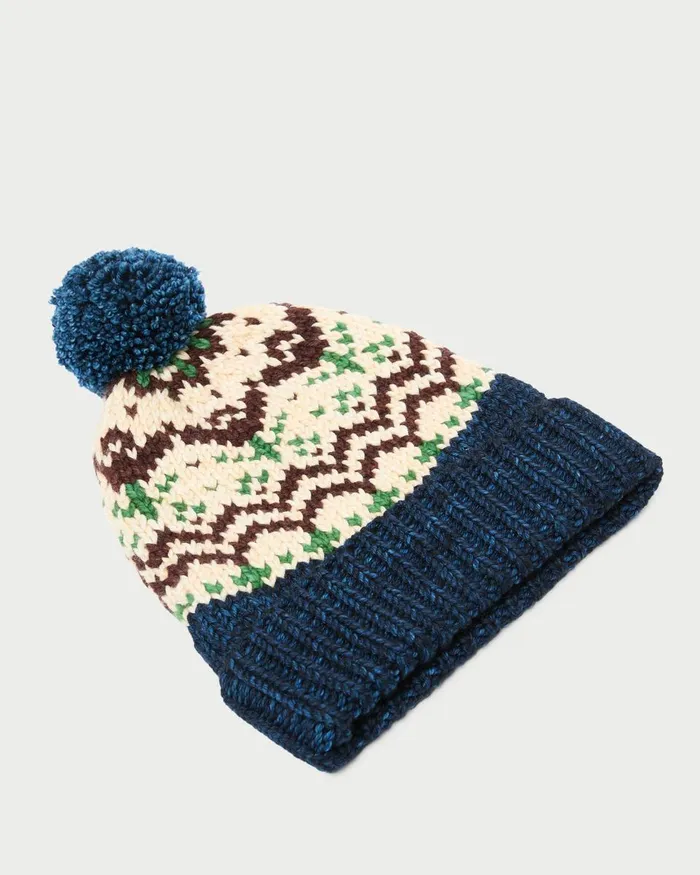 Women Soft Accessories Loeffler Randall Macelyn Navy Tulip Beanie Women Soft Accessories Loeffler Randall Macelyn Navy Tulip Beanie