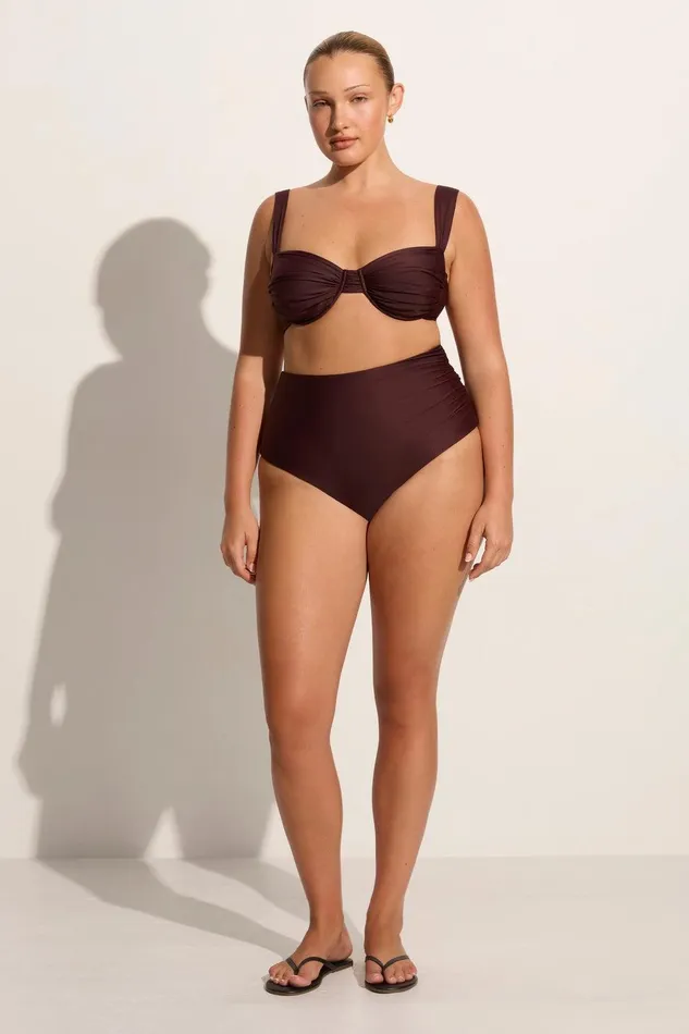 Women Sol Bikini Top Soil Faithfull The Brand Swim Women Sol Bikini Top Soil Faithfull The Brand Swim