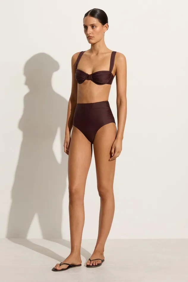 Women Sol Bikini Top Soil Faithfull The Brand Swim Women Sol Bikini Top Soil Faithfull The Brand Swim