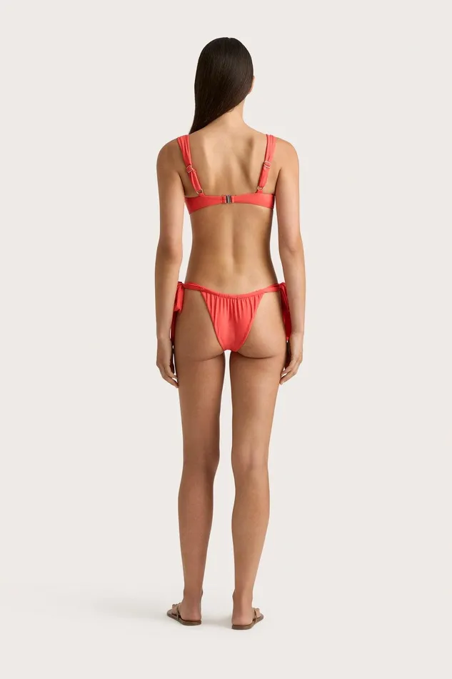 Women Sol Bikini Top Vermillion Faithfull The Brand Swim Women Sol Bikini Top Vermillion Faithfull The Brand Swim