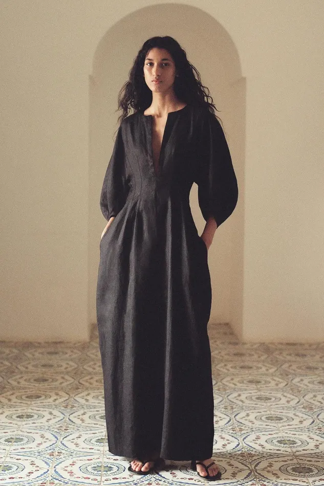 Women Soleil Maxi Dress Black Faithfull The Brand Maxi Dresses Women Soleil Maxi Dress Black Faithfull The Brand Maxi Dresses