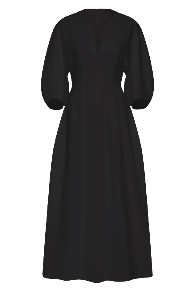 Women Soleil Maxi Dress Black Faithfull The Brand Maxi Dresses Women Soleil Maxi Dress Black Faithfull The Brand Maxi Dresses