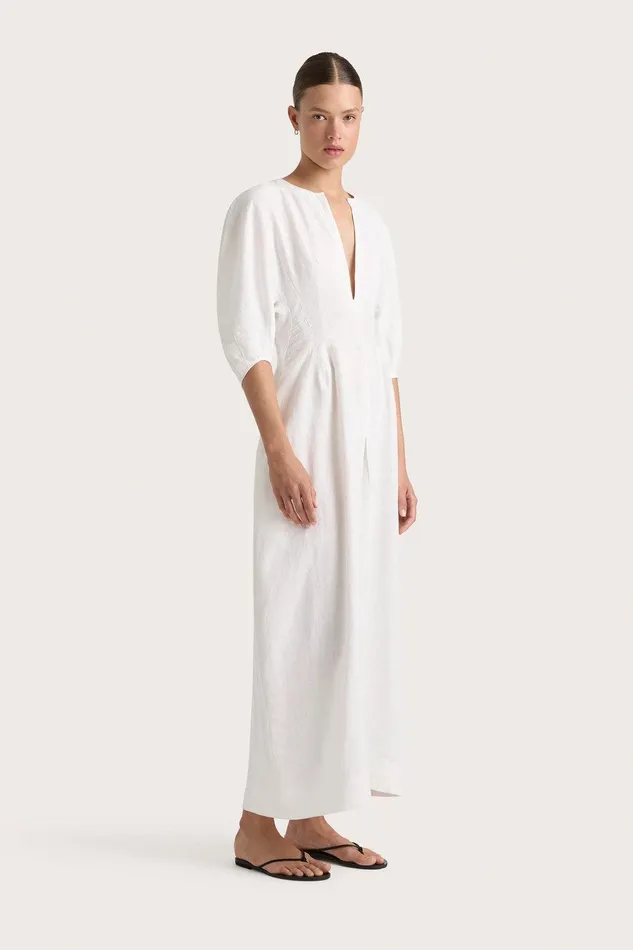 Women Soleil Maxi Dress White Faithfull The Brand Dresses Women Soleil Maxi Dress White Faithfull The Brand Dresses