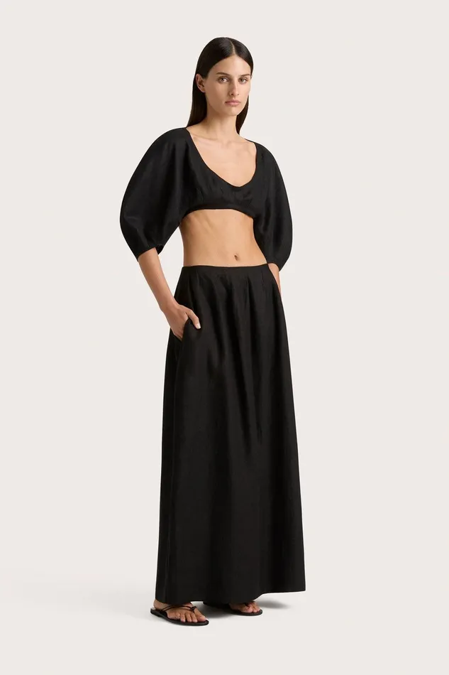 Women Soleil Top Black Faithfull The Brand Tops Women Soleil Top Black Faithfull The Brand Tops