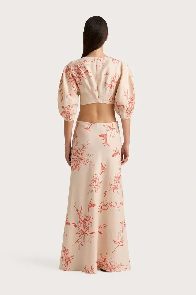 Women Soleil Top Leilani Vermilion Faithfull The Brand Tops Women Soleil Top Leilani Vermilion Faithfull The Brand Tops
