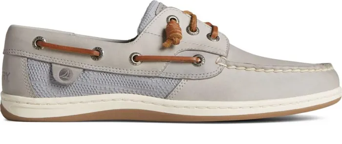 Women Songfish Jacquard Boat Shoe Grey Sperry Sneakers