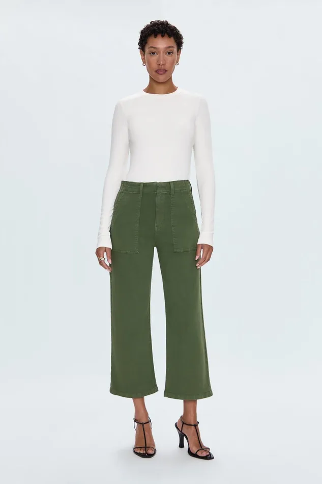 Women Sophia Wide Leg Pant 8211 Basil Pistola Denim Pants